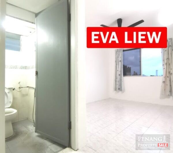 Taman Kristal Tanjung Tokong Bare unit Low floor for rent
