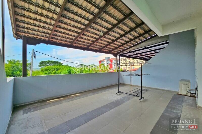 3Sty Terrace Tmn Nakhoda Extended Renovated Long Car Porch, Air Tawar