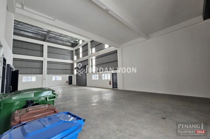1.5Sty Semi-D Warehouse Factory Brand New, Palmera Permatang Tinggi