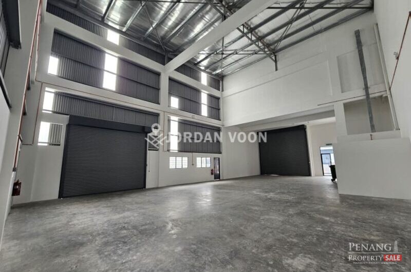 1.5Sty Semi-D Warehouse Factory Brand New, Palmera Permatang Tinggi