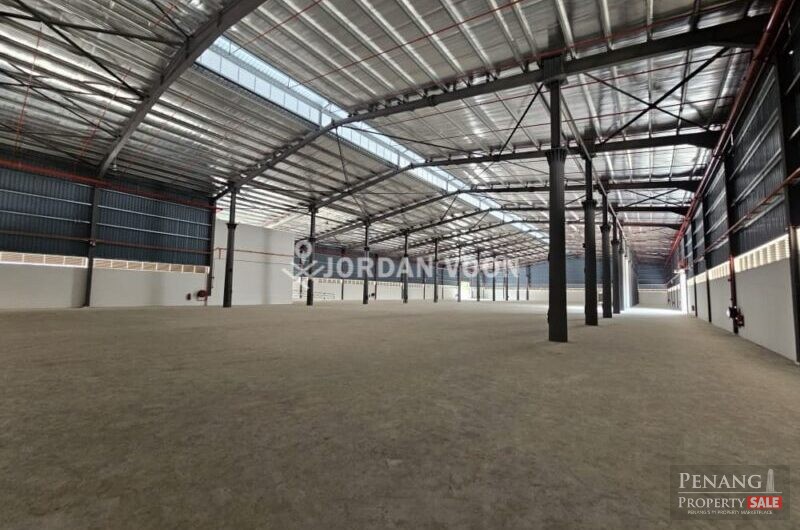 Spacious Warehouse/Factory 3Ton Flooring 30ft Ceiling, IKS Bkt Minyak