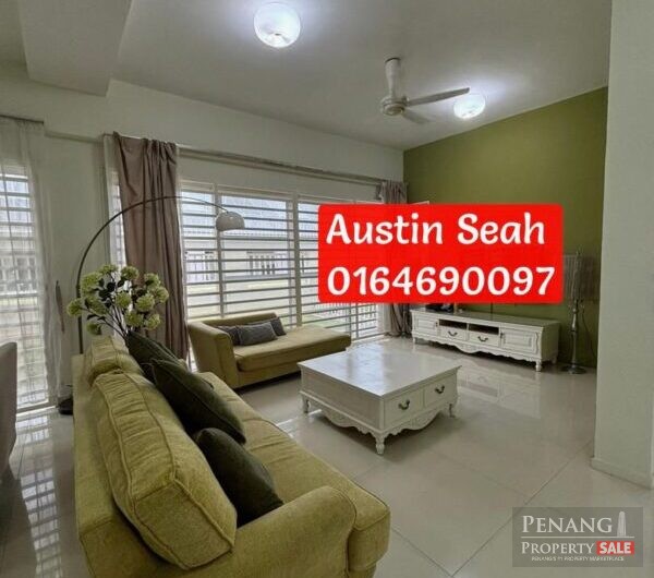 Straits Quay Acacia Double Storey Semi-D for Sale, Fully Furnished and Renovated, Nice Unit