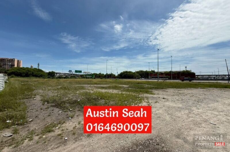 Butterworth Commercial Land near Penang Port for Rent, Facing Main Road, Suitable for Parking Space