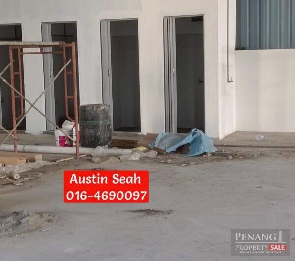 Juru Newly Built Warehouse for Rent, 8000sqft Built Up, View to Secure