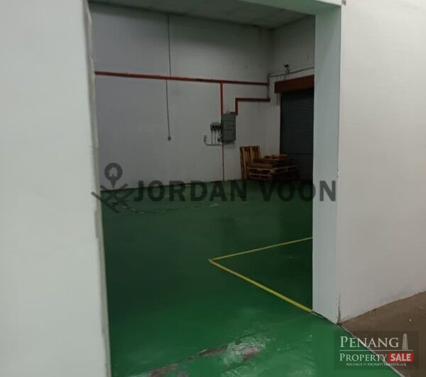 1.5Sty Terrace Warehouse/Factory Fully Covered Awing, Bukit Minyak