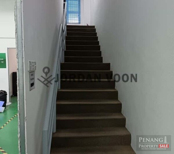 1.5Sty Terrace Warehouse/Factory Fully Covered Awing, Bukit Minyak