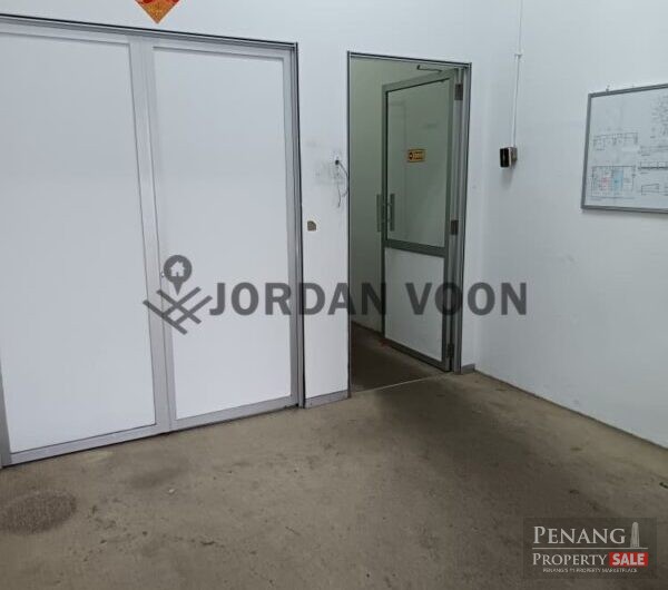 1.5Sty Terrace Warehouse/Factory Fully Covered Awing, Bukit Minyak