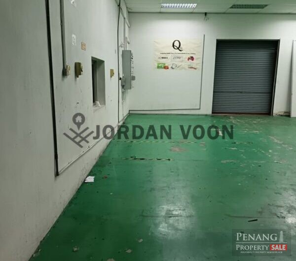 1.5Sty Terrace Warehouse/Factory Fully Covered Awing, Bukit Minyak