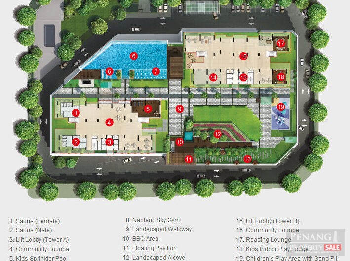 For Sale Reffal Tower Condominiums Gelugor 11700 Pulau Pinang