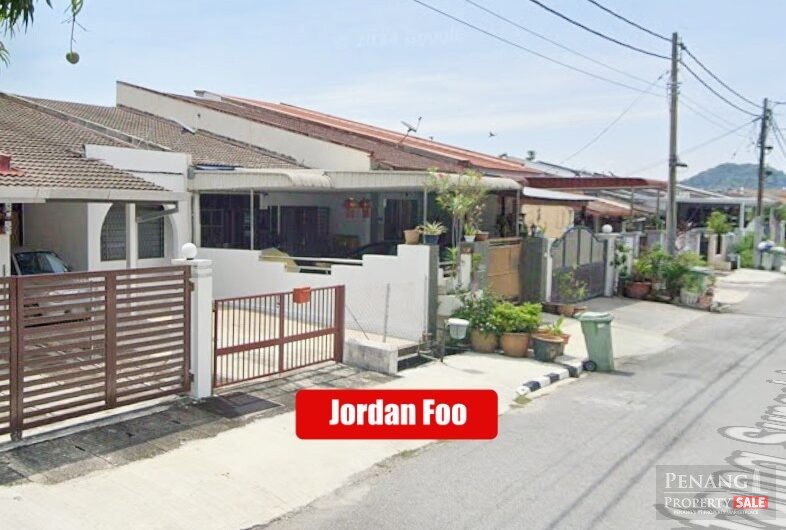 Single Storey Terrace Lintang Sungai Ara 1400sf Well Maintain freehold