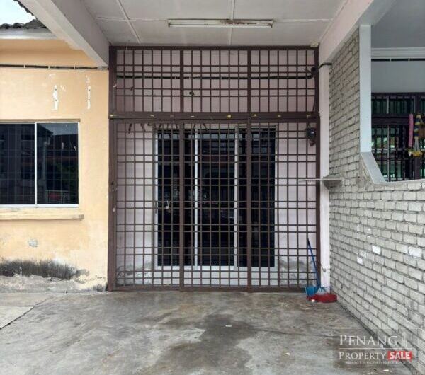 For Sale 1 Storey Terrace House Taman Panchor Indah Nibong Tebal 14300 Pulau Pinang