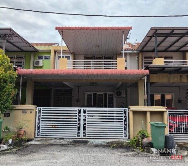 For Sale 2 Storey Terrace House Taman Air Tawar Indah, Telor Air Tawar, 13050 Butterworth Pulau Pinang