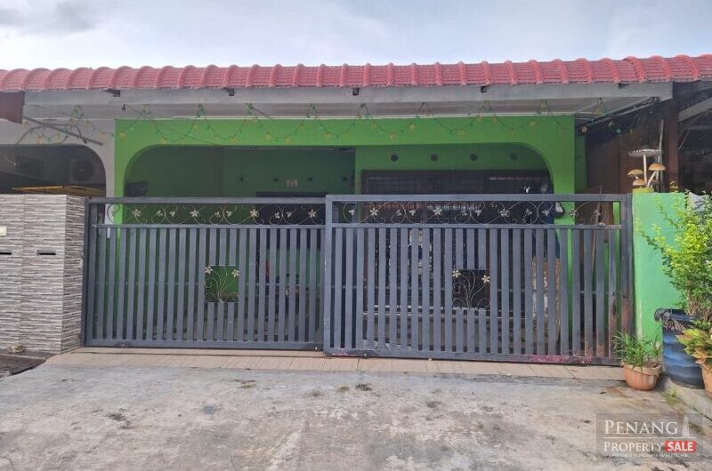For Sale 1 Storey Terrace House Taman Seri Kijang Bukit Mertajam 14000  Pulau Pinang