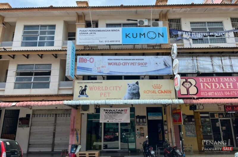 For Sale 3 Storey Shoplot Pusat Perniaggan Kepala Batas 13200 Kepala Batas Pulau Pinang