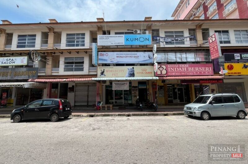 For Sale 3 Storey Shoplot Pusat Perniaggan Kepala Batas 13200 Kepala Batas Pulau Pinang