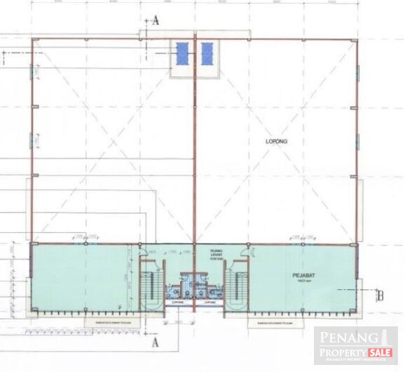 For Rent Semi Detached Factory Warehouse Taman Perindustrian Batu Kawan 14110 Pulau Pinang