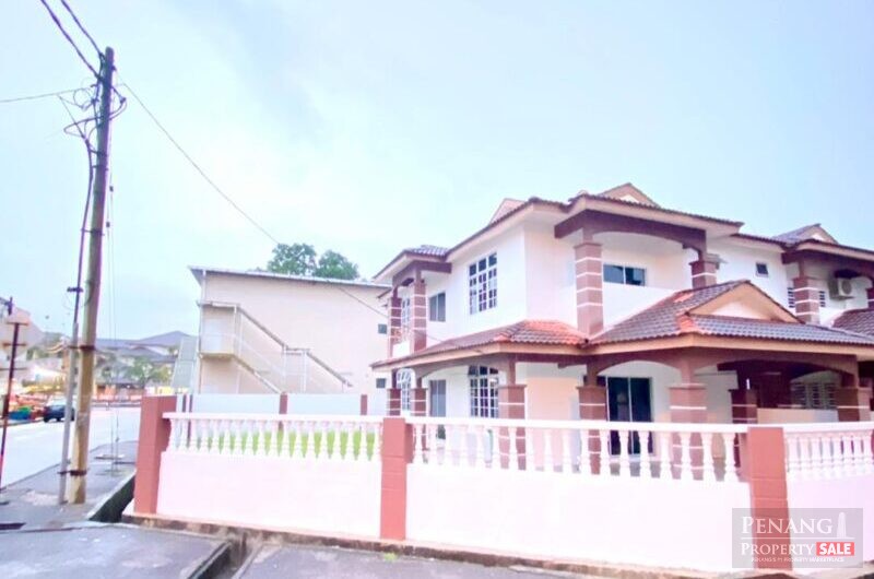 For Rent 2 Storey Terrace House End Lot Taman Seri Serdang Kepala Batas 13200 Pulau Pinang