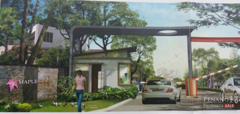 For Sale 3 Storey Terrace House Maple Residence Raja Uda Butterworth 13600 Pulau Pinang