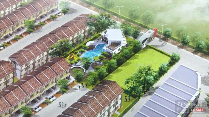 For Sale 3 Storey Terrace House Maple Residence Raja Uda Butterworth 13600 Pulau Pinang
