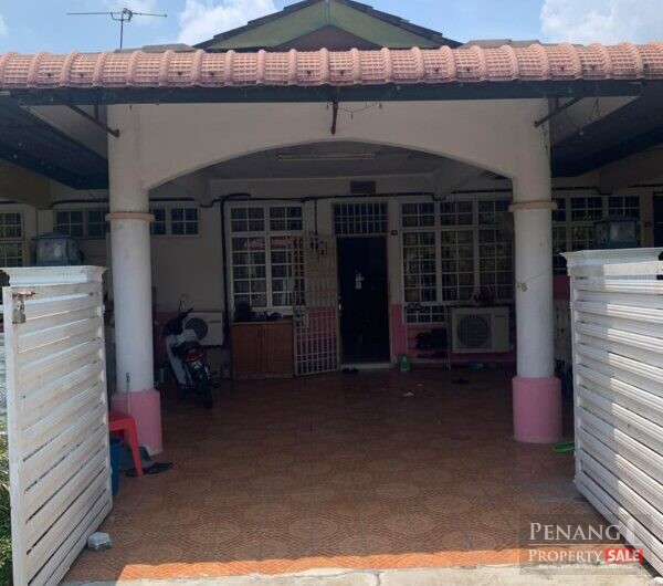For Sale 1 Storey Terrace House Taman Pauh Jaya Seberang Perai Butterworth 13700 Pulau Pinang