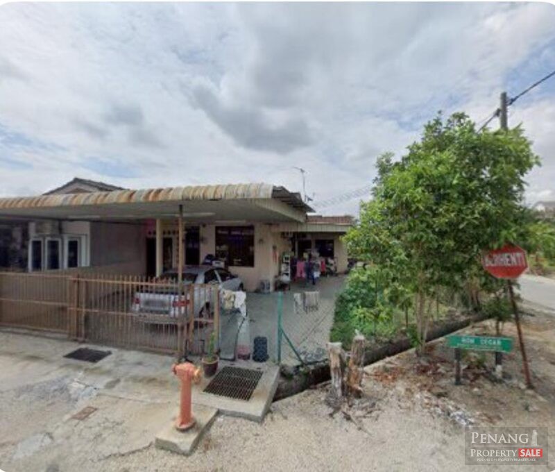 For Sale 1 Storey Terrace House with extra land Taman Segar Bukit Mertajam 14000 Pulau Pinang