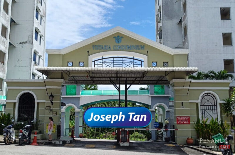 Renovated and Furnished VISTARIA CONDO 1026sf at Sungai Ara near Bayan Lepas