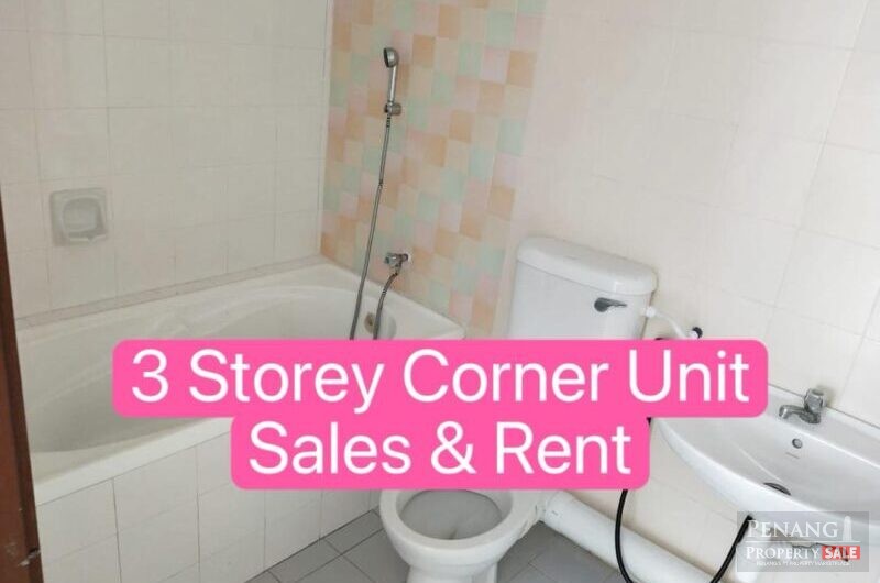 JELUTONG -3 STOREY LANDED CORNER UNIT -FOR SALES
