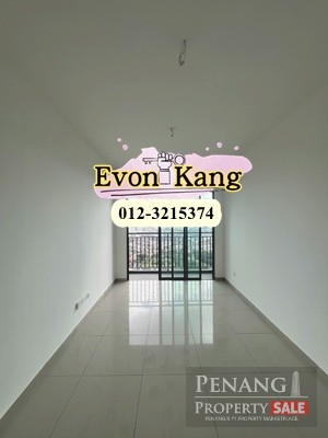 TreeO @ Bayan Lepas Sungai Ara 900SF Bare High Floor City View unit