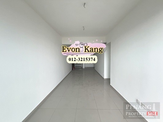 TreeO @ Bayan Lepas Sungai Ara 900SF Bare High Floor City View unit