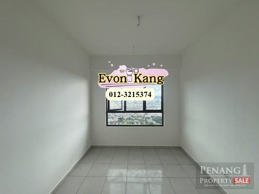 TreeO @ Bayan Lepas Sungai Ara 900SF Bare High Floor City View unit