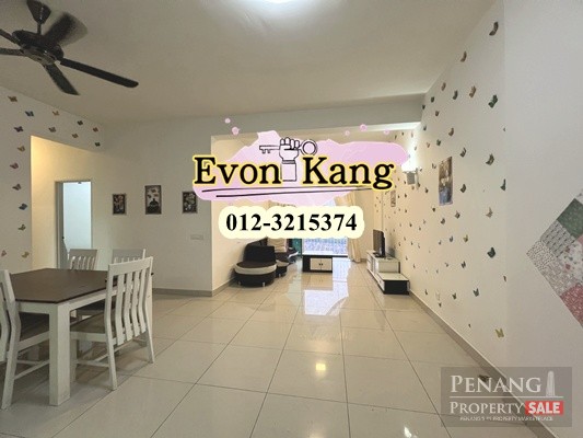 Reflections Condominium @ Bayan lepas 1260SF Fully Furnished Renovated
