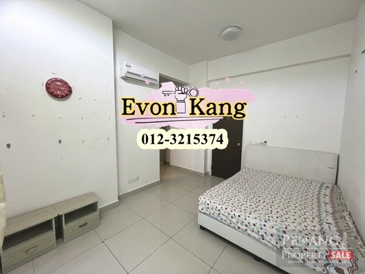 Reflections Condominium @ Bayan lepas 1260SF Fully Furnished Renovated