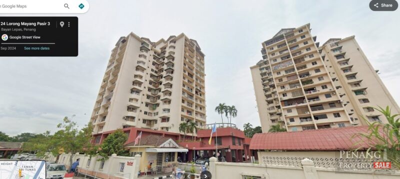 Puteri Indah Apartment Dekat Giant dan Kilang Bayan Lepas