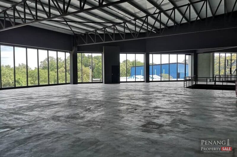 (BIGGER SIZE & FACING MAINROAD) Seberang Jaya – Warehouse Office