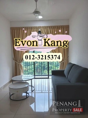 TreeO Residence @ Bayan Lepas 900SF Fully Furnished and Renovated
