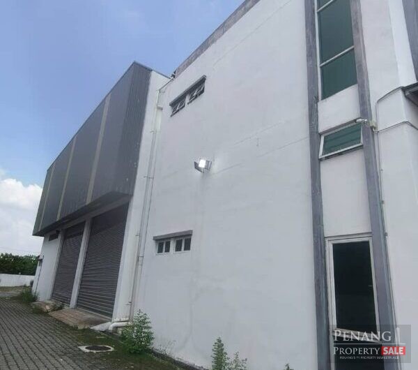 (DETACHED FACTORY WAREHOUSE) Industri Impian, Alma Bukit Mertajam – 1.5 Storey Factory Warehouse