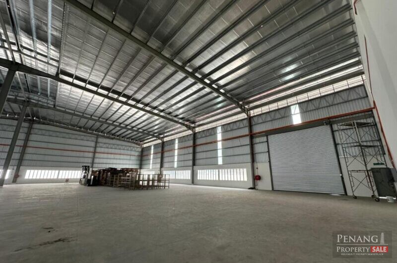 (NEWLY BUILT DETACHED FACTORY) Kawasan Perusahaan Perai – 2 Storey Office with CCC