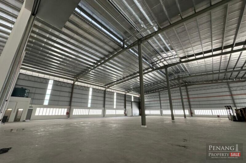 (NEWLY BUILT DETACHED FACTORY) Kawasan Perusahaan Perai – 2 Storey Office with CCC
