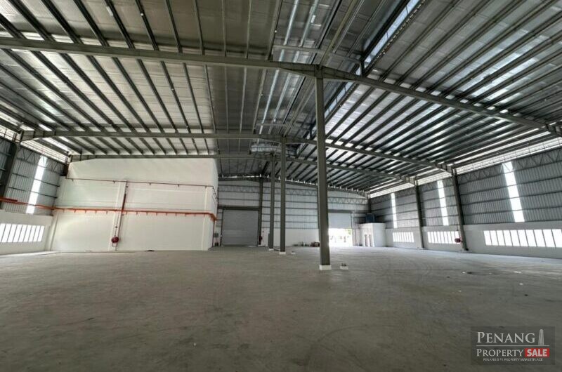 (NEWLY BUILT DETACHED FACTORY) Kawasan Perusahaan Perai – 2 Storey Office with CCC