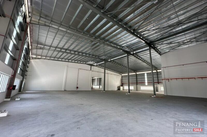 (NEWLY BUILT DETACHED FACTORY) Kawasan Perusahaan Perai – 2 Storey Office with CCC