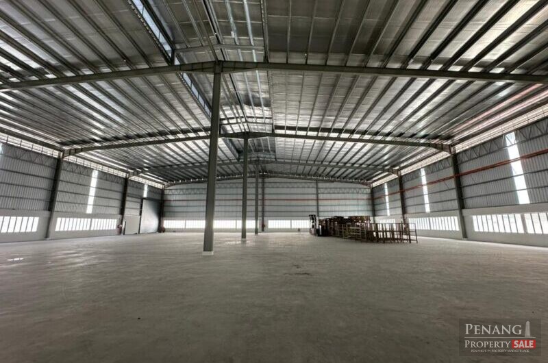 (NEWLY BUILT DETACHED FACTORY) Kawasan Perusahaan Perai – 2 Storey Office with CCC