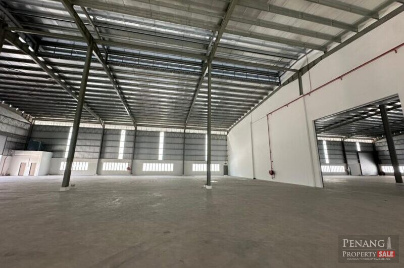 (NEWLY BUILT DETACHED FACTORY) Kawasan Perusahaan Perai – 2 Storey Office with CCC