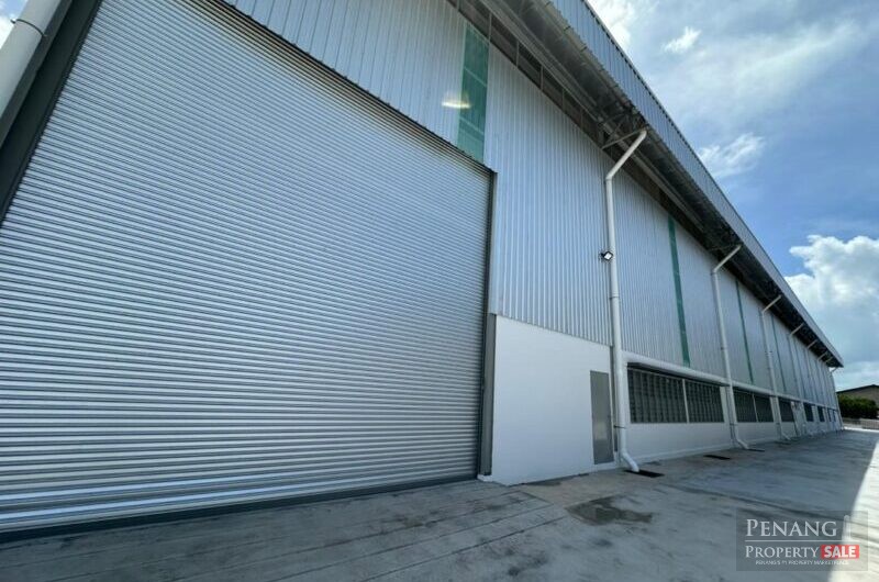(NEWLY BUILT DETACHED FACTORY) Kawasan Perusahaan Perai – 2 Storey Office with CCC