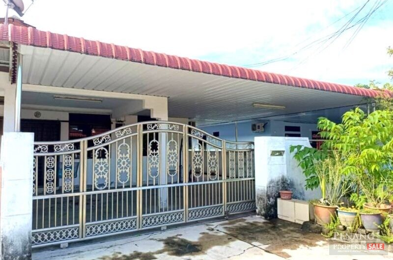 (SINGLE STOREY SEMI-DETACHED) Taman Bukit Minyak Indah, Bukit Minyak