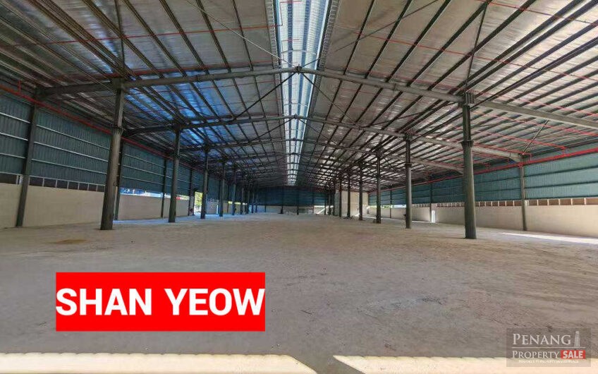 Bukit Minyak Brand New Detached Factory Warehouse For Rent