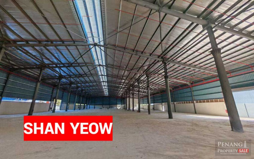 Bukit Minyak Brand New Detached Factory Warehouse For Rent