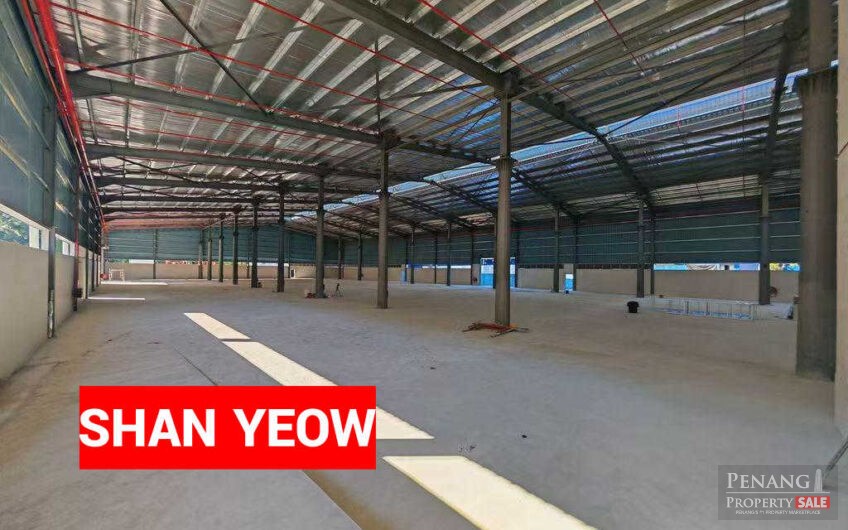 Bukit Minyak Brand New Detached Factory Warehouse For Rent