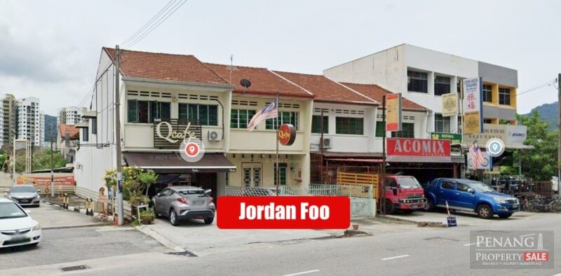 2 Storey Shop House Jalan Air Itam Face Main Road Built up 3500sf