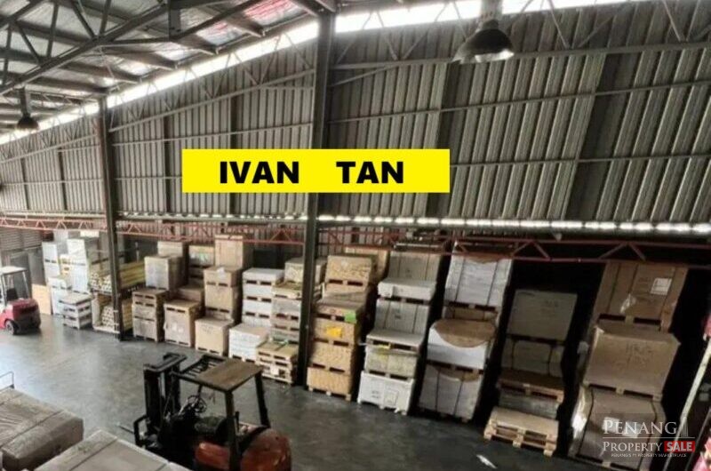 Single sty Light Industrial / Warehouse Sungai Pinang Jelutong 7500sf