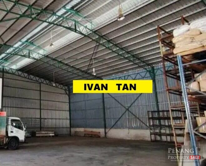 Single sty Light Industrial / Warehouse Sungai Pinang Jelutong 7500sf